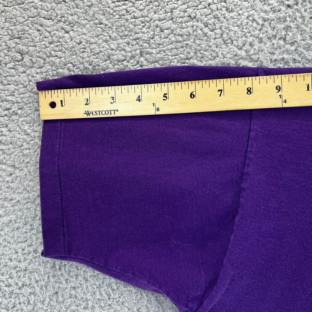 VTG 90s Mirage Las Vegas Hotel Casino T-Shirt Purple Single Stitch Palm Logo XL - Picture 10 of 15